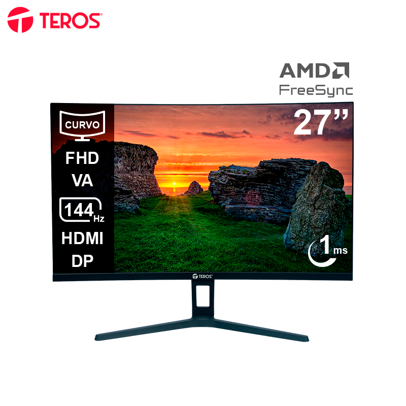 monitor-curvo-teros-te-2734s-va-fhd-1920-x-1080-144hz-1ms-hdmi-dp-audio-out