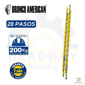 ESCALERA DE 28 PASOS – BRONCO AMERICAN